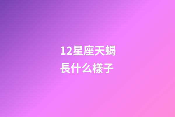 12星座天蝎長什么樣子-第1張-星座運勢-玄機派