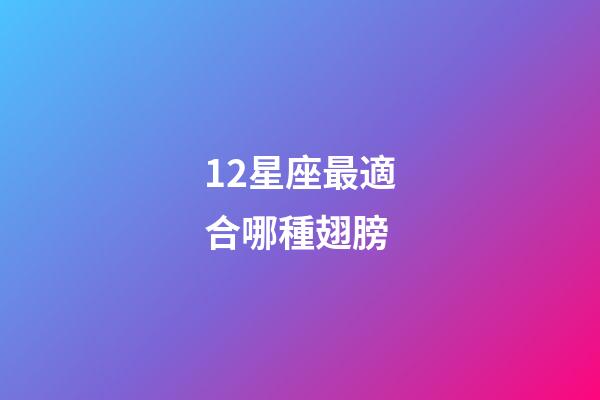 12星座最適合哪種翅膀-第1張-星座運勢-玄機派