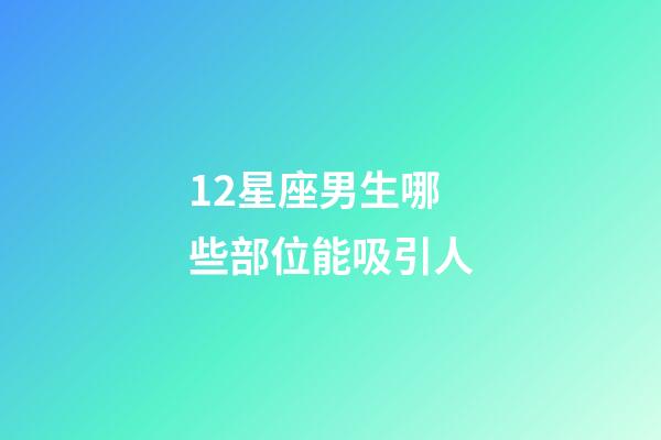 12星座男生哪些部位能吸引人-第1張-星座運(yùn)勢-玄機(jī)派
