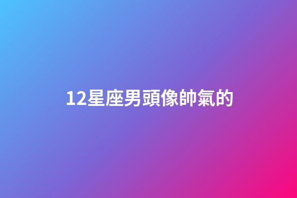 12星座男頭像帥氣的-第1張-星座運(yùn)勢(shì)-玄機(jī)派