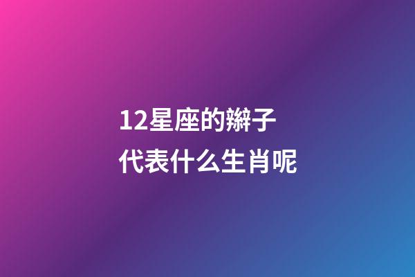 12星座的辮子代表什么生肖呢-第1張-星座運勢-玄機派