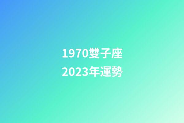 1970雙子座2023年運勢-第1張-星座運勢-玄機派
