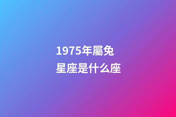 1975年屬兔星座是什么座-第1張-星座運勢-玄機派