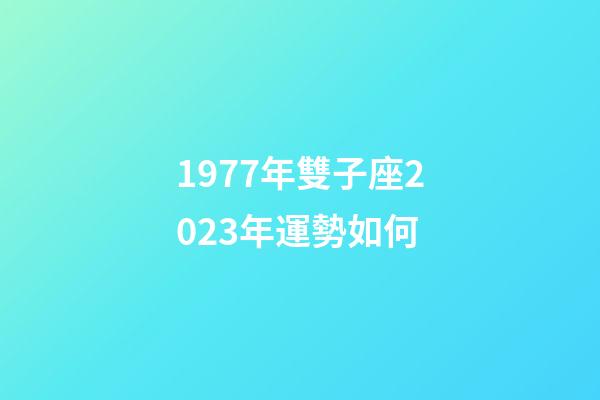 1977年雙子座2023年運勢如何-第1張-星座運勢-玄機派