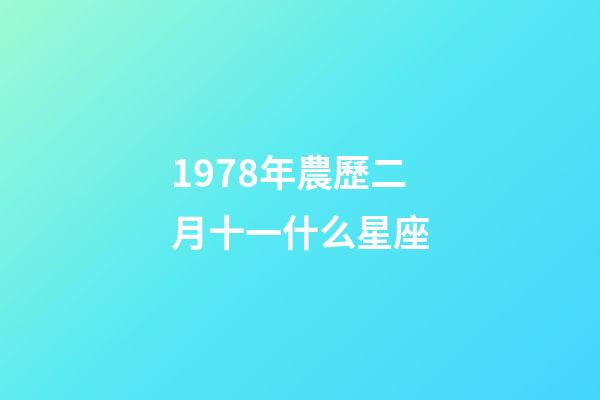 1978年農歷二月十一什么星座-第1張-星座運勢-玄機派