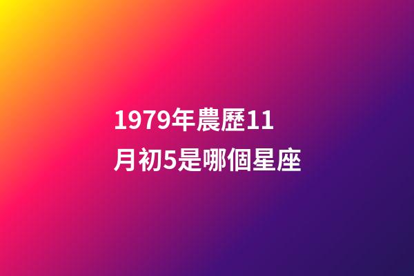 1979年農歷11月初5是哪個星座-第1張-星座運勢-玄機派