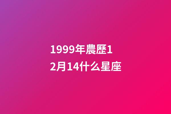 1999年農歷12月14什么星座-第1張-星座運勢-玄機派