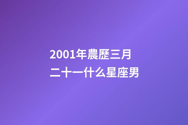 2001年農歷三月二十一什么星座男-第1張-星座運勢-玄機派