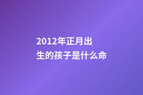 2012年正月出生的孩子是什么命(每日一詩之33：同學雙姝麗，雪夜訪友回…)-第1張-觀點-玄機派
