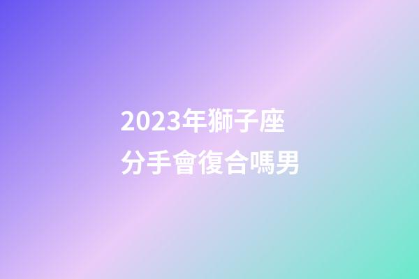 2023年獅子座分手會復合嗎男-第1張-星座運勢-玄機派