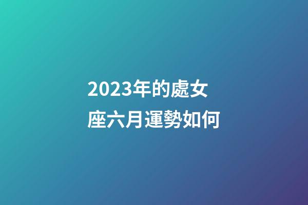 2023年的處女座六月運勢如何-第1張-星座運勢-玄機派