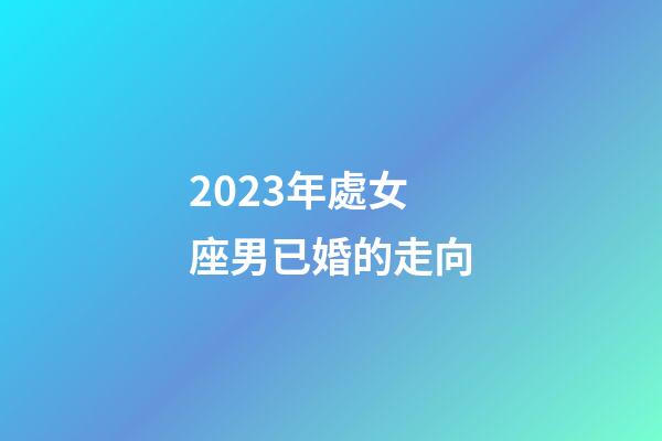 2023年處女座男已婚的走向-第1張-星座運勢-玄機派