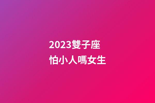 2023雙子座怕小人嗎女生-第1張-星座運勢-玄機派