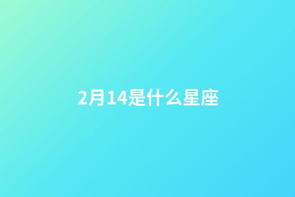 2月14是什么星座（水瓶座男生什么性格）-第1張-星座運勢-玄機派