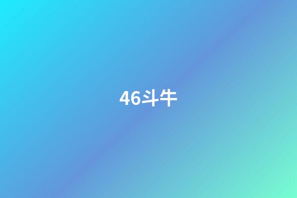 46.斗牛