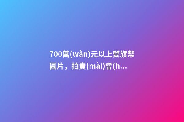 700萬(wàn)元以上雙旗幣圖片，拍賣(mài)會(huì)場(chǎng)才能見(jiàn)到的幾種雙旗幣-第1張-觀點(diǎn)-玄機(jī)派