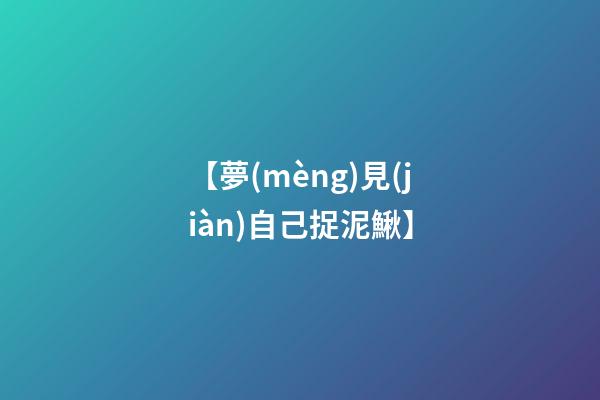 【夢(mèng)見(jiàn)自己捉泥鰍】