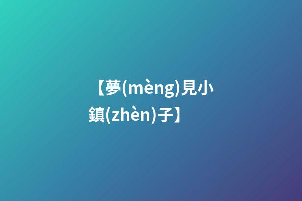 【夢(mèng)見小鎮(zhèn)子】