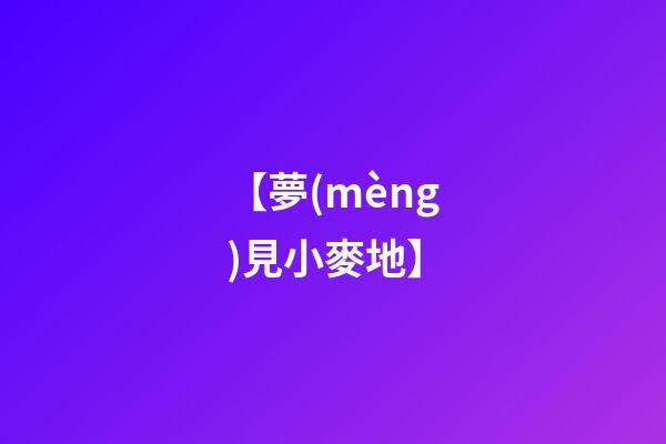 【夢(mèng)見小麥地】