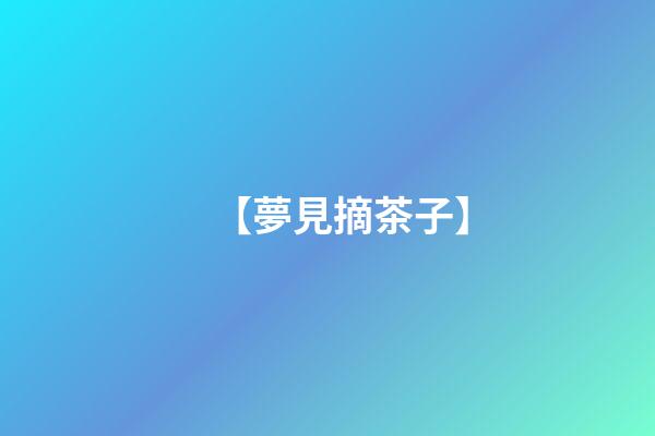 【夢見摘茶子】