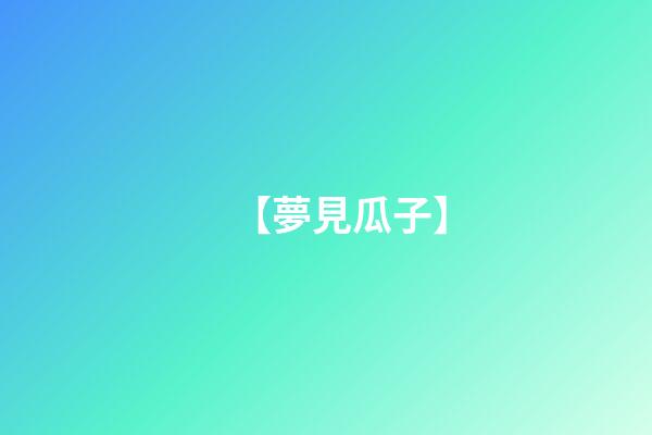 【夢見瓜子】