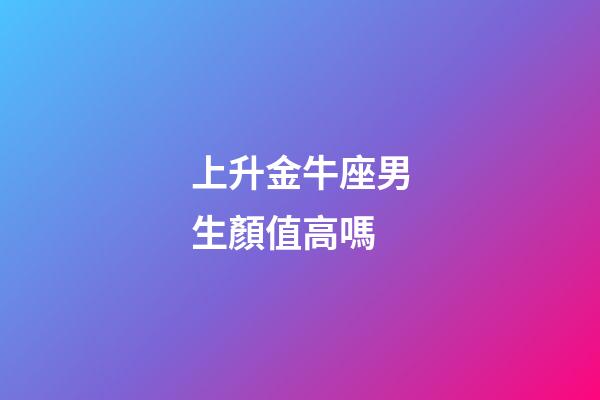 上升金牛座男生顏值高嗎-第1張-星座運勢-玄機派
