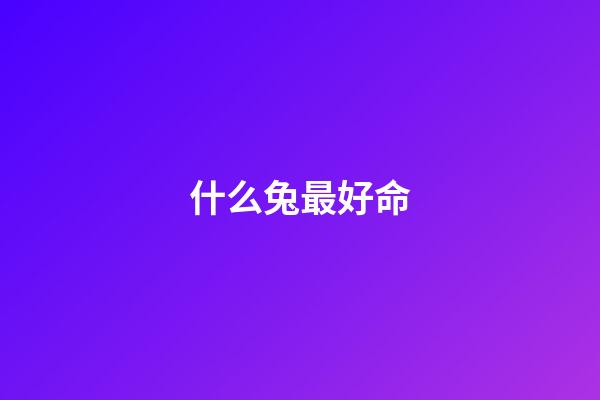 什么兔最好命(不是每只兔子都像澳大利亞野兔般“好命”，生存的艱辛，北極兔懂)-第1張-觀點-玄機派