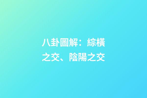 八卦圖解：綜橫之交、陰陽之交