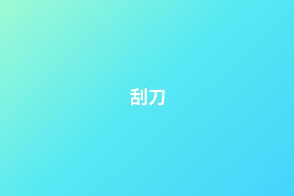 刮刀