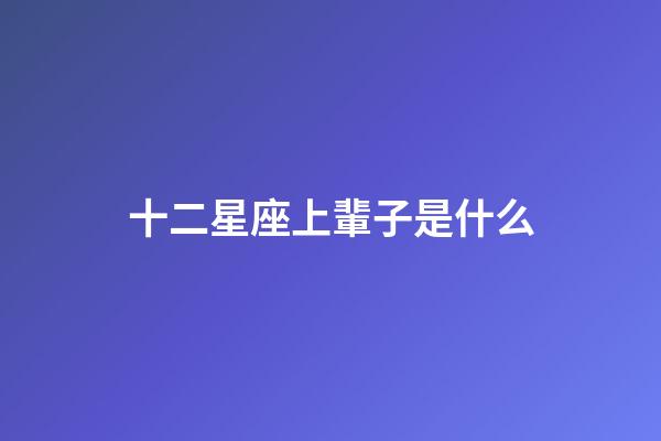 十二星座上輩子是什么-第1張-星座運勢-玄機派