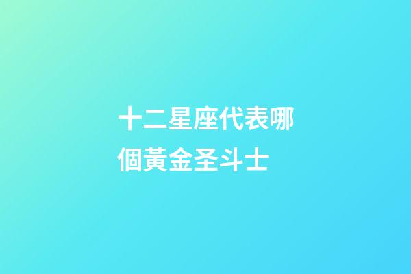 十二星座代表哪個黃金圣斗士-第1張-星座運勢-玄機派