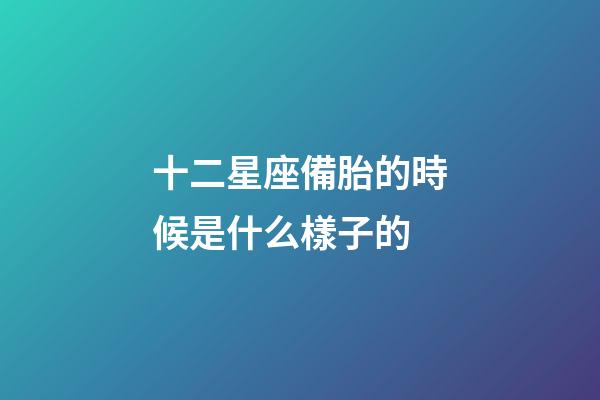 十二星座備胎的時候是什么樣子的-第1張-星座運勢-玄機派