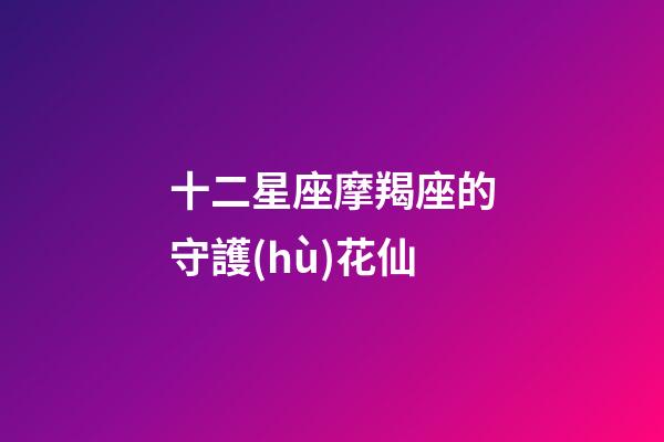 十二星座摩羯座的守護(hù)花仙-第1張-星座運(yùn)勢-玄機(jī)派