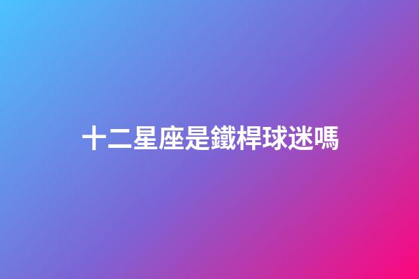 十二星座是鐵桿球迷嗎-第1張-星座運勢-玄機派