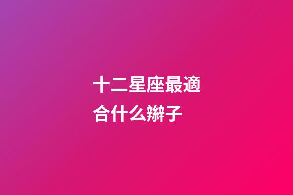 十二星座最適合什么辮子-第1張-星座運勢-玄機派
