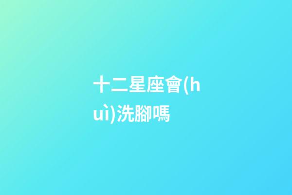 十二星座會(huì)洗腳嗎-第1張-星座運(yùn)勢(shì)-玄機(jī)派
