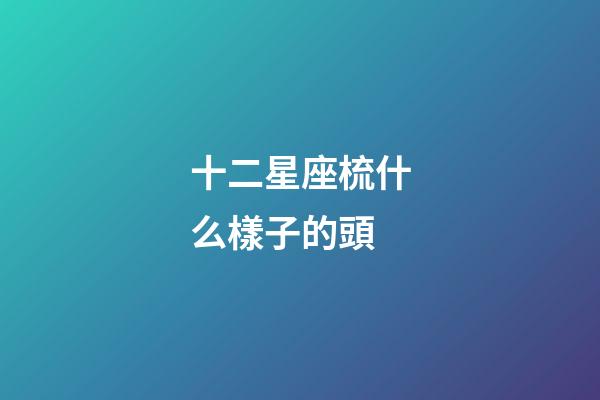十二星座梳什么樣子的頭-第1張-星座運勢-玄機派