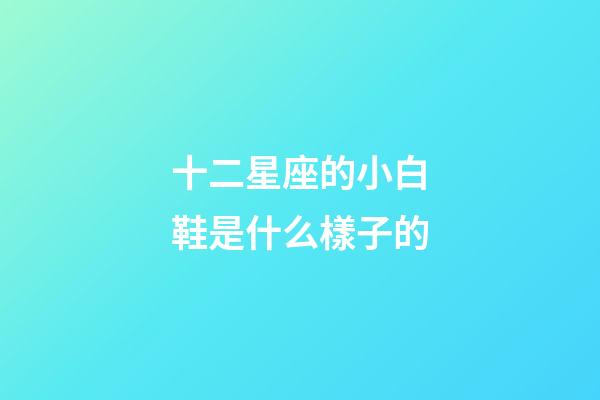 十二星座的小白鞋是什么樣子的-第1張-星座運(yùn)勢(shì)-玄機(jī)派