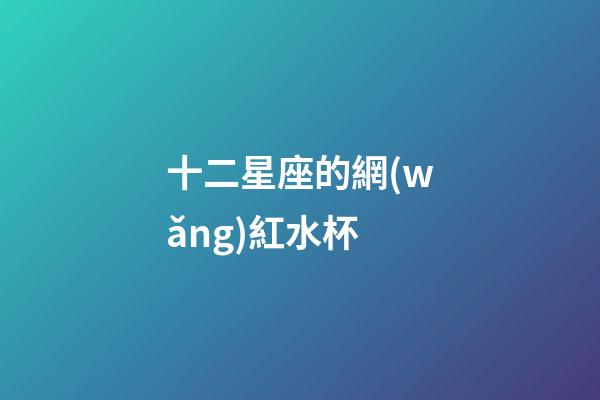十二星座的網(wǎng)紅水杯