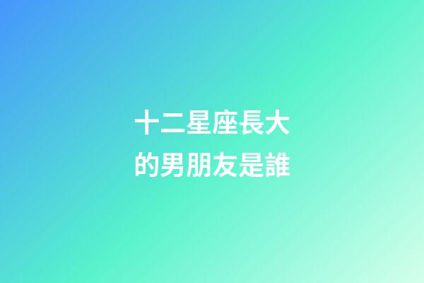 十二星座長大的男朋友是誰-第1張-星座運勢-玄機派