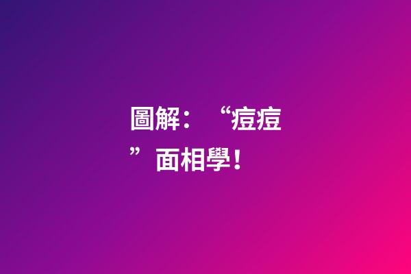 圖解：“痘痘”面相學！