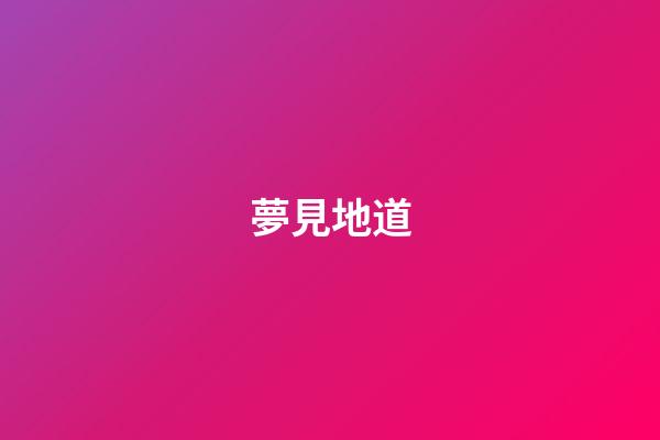 夢見地道