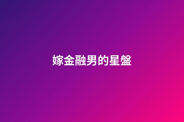 嫁金融男的星盤-第1張-星座運勢-玄機派