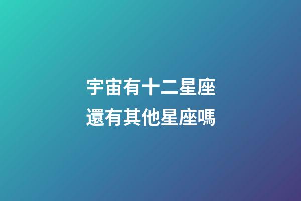 宇宙有十二星座還有其他星座嗎-第1張-星座運勢-玄機派