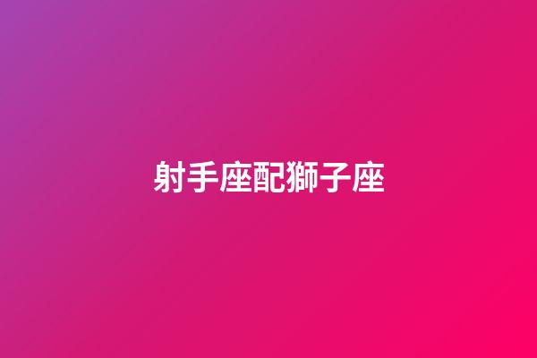 射手座配獅子座（獅子座和射手座工作合不合）-第1張-星座運勢-玄機派