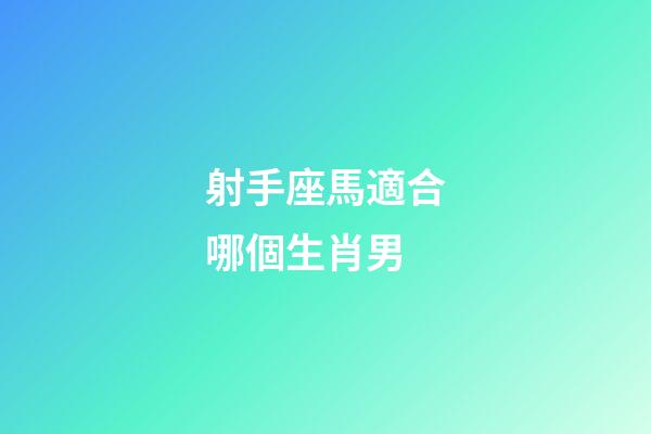 射手座馬適合哪個生肖男-第1張-星座運(yùn)勢-玄機(jī)派