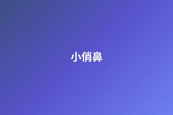 小俏鼻