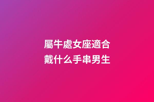 屬牛處女座適合戴什么手串男生-第1張-星座運勢-玄機派