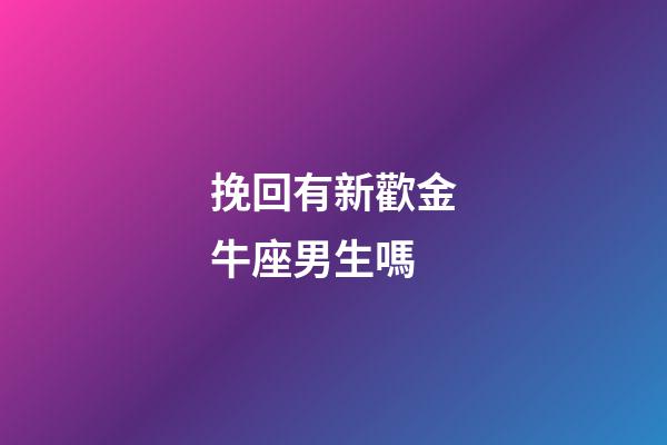挽回有新歡金牛座男生嗎-第1張-星座運(yùn)勢-玄機(jī)派