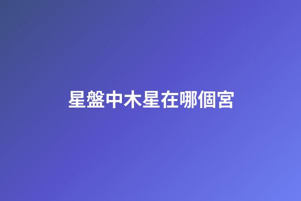 星盤中木星在哪個宮-第1張-星座運勢-玄機派